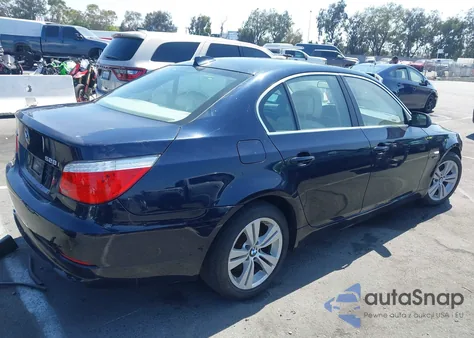 2009 BMW 528I xDrive из США, поврежденный, VIN WBANV13509C154219